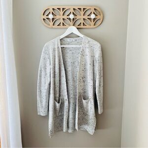 Madewell Open Front Cardigan Gray Sz XXS